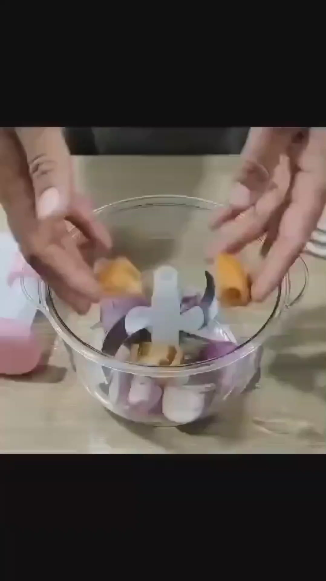 Manual Food Chopper – Easy Vegetable Cutter